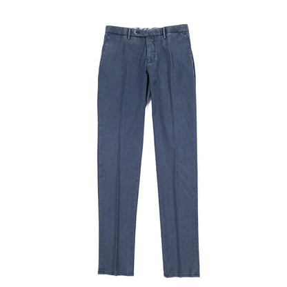 SALE｜GTA “800 SL” ヴァージンウール100% ノータックスラックス / SLIM FIT ネイビー 50 | GUARDAROBA MILANO OFFICIAL STORE