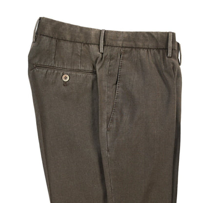 SALE｜GTA “800 SL” ヴァージンウール100% ノータックスラックス / SLIM FIT ブラウン 46 | GUARDAROBA MILANO OFFICIAL STORE