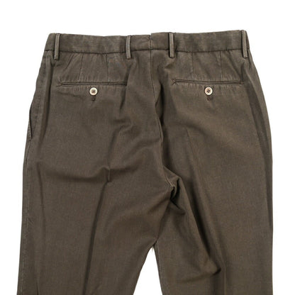 SALE｜GTA “800 SL” ヴァージンウール100% ノータックスラックス / SLIM FIT ブラウン 46 | GUARDAROBA MILANO OFFICIAL STORE