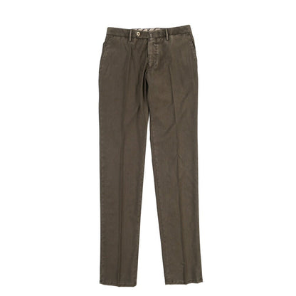 SALE｜GTA “800 SL” ヴァージンウール100% ノータックスラックス / SLIM FIT ブラウン 46 | GUARDAROBA MILANO OFFICIAL STORE