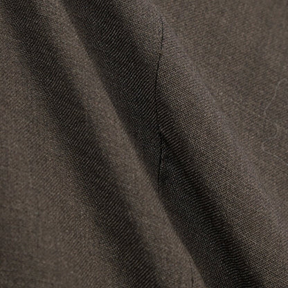 SALE｜GTA “ALFIO” ヴァージンウール100% ウエストバンド付きイージースラックス / SLIM FIT ブラウン 44 | GUARDAROBA MILANO OFFICIAL STORE