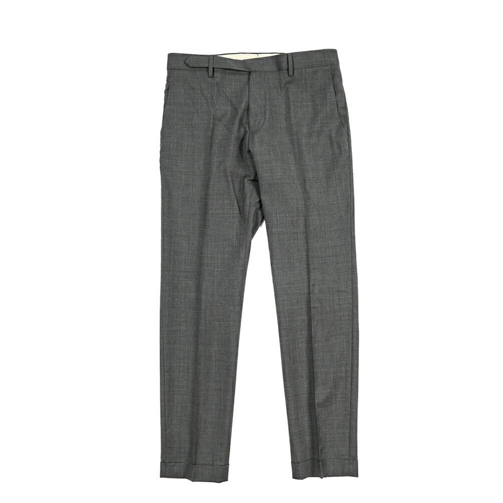SALE｜GTA “BARRY” ウール100% ノータックスラックス / SLIM FIT グレー 46 | GUARDAROBA MILANO OFFICIAL STORE