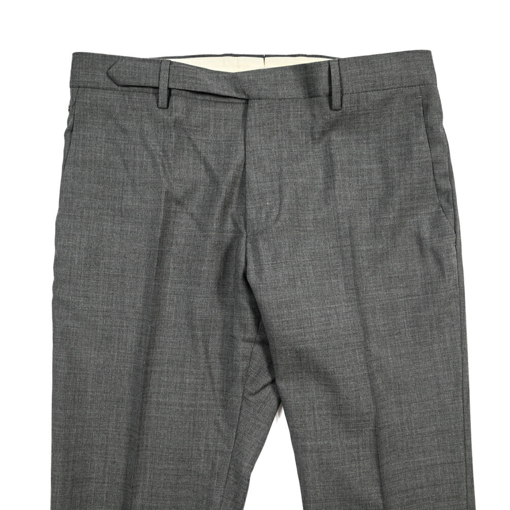 SALE｜GTA “BARRY” ウール100% ノータックスラックス / SLIM FIT グレー 46 | GUARDAROBA MILANO OFFICIAL STORE