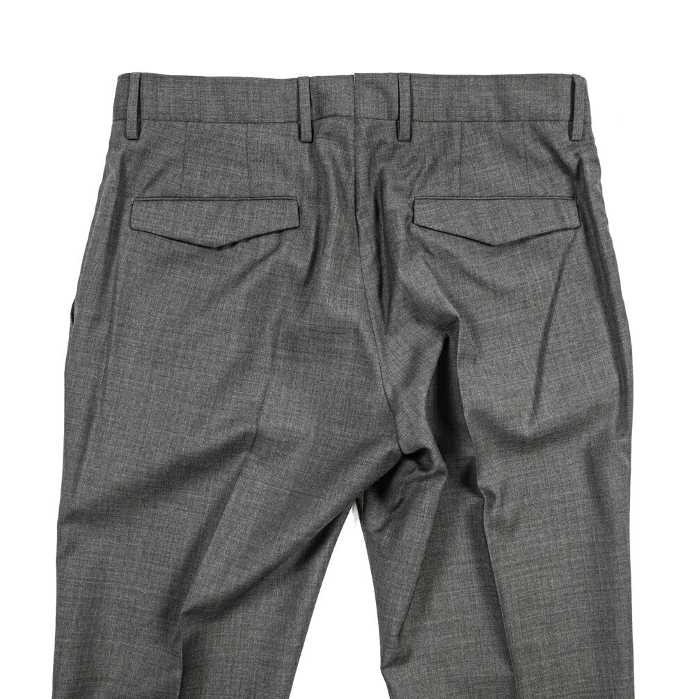 SALE｜GTA “BARRY” ウール100% ノータックスラックス / SLIM FIT グレー 46 | GUARDAROBA MILANO OFFICIAL STORE