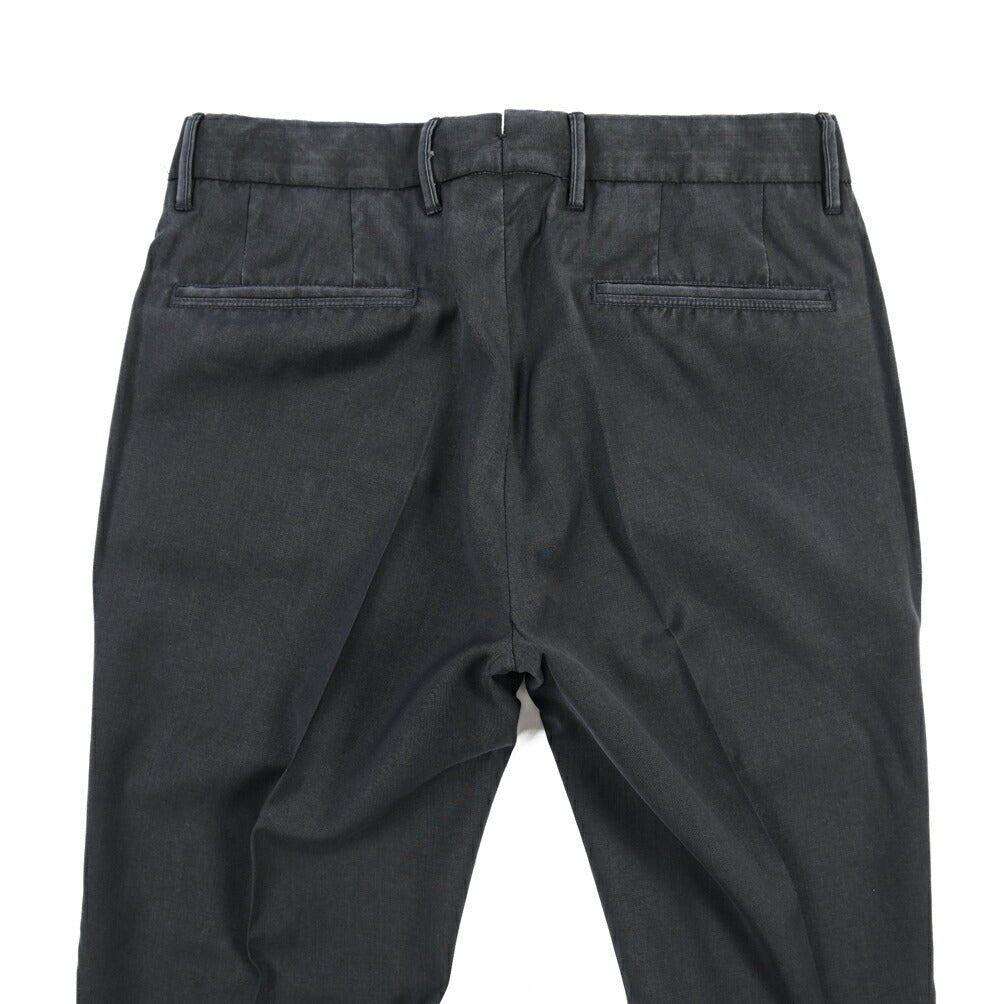 SALE｜GTA “BYRON” ヴァージンウール100% ワンタックスラックス / SLIM FIT ネイビー 46 | GUARDAROBA MILANO OFFICIAL STORE
