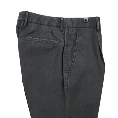 SALE｜GTA “BYRON” ヴァージンウール100% ワンタックスラックス / SLIM FIT ネイビー 46 | GUARDAROBA MILANO OFFICIAL STORE