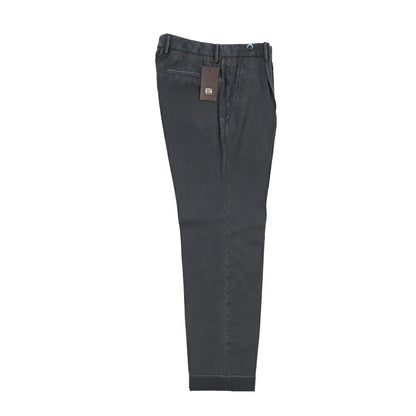 SALE｜GTA “BYRON” ヴァージンウール100% ワンタックスラックス / SLIM FIT ネイビー 46 | GUARDAROBA MILANO OFFICIAL STORE