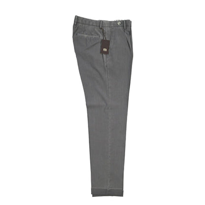 SALE｜GTA “BYRON” ヴァージンウール100% ワンタックスラックス / SLIM FIT グレー 46 | GUARDAROBA MILANO OFFICIAL STORE