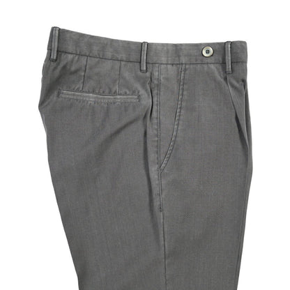 SALE｜GTA “BYRON” ヴァージンウール100% ワンタックスラックス / SLIM FIT グレー 46 | GUARDAROBA MILANO OFFICIAL STORE