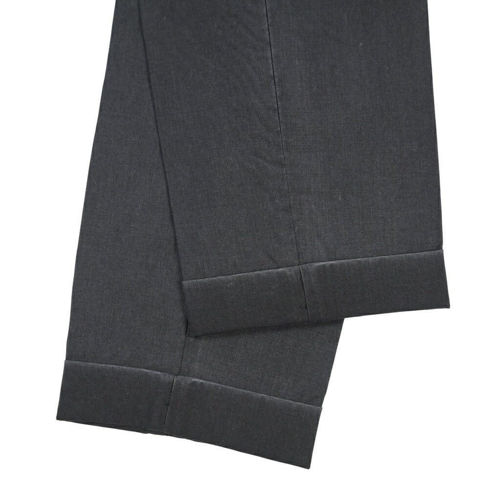 SALE｜GTA “BYRON” ヴァージンウール100% ワンタックスラックス / SLIM FIT ネイビー 44 | GUARDAROBA MILANO OFFICIAL STORE
