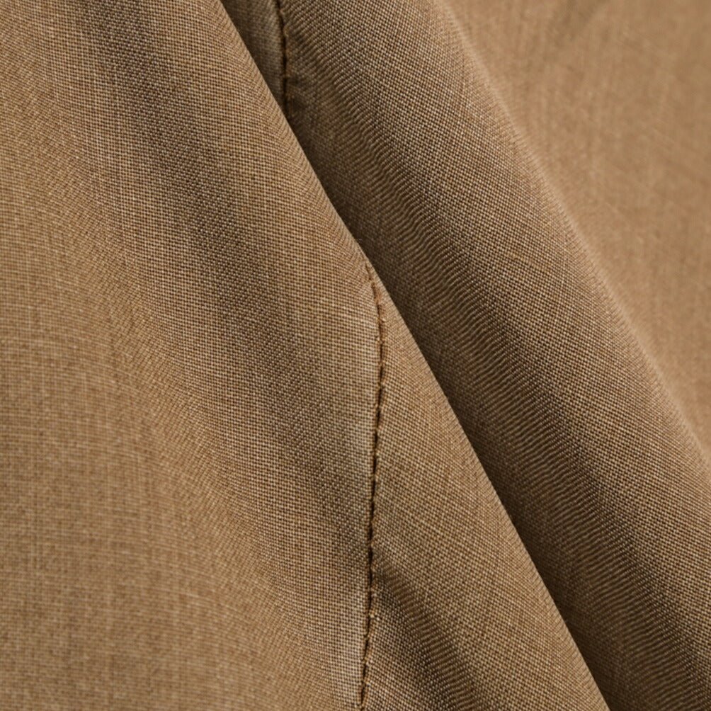 SALE｜GTA “BYRON” ヴァージンウール100% ワンタックスラックス / SLIM FIT ブラウン 50 | GUARDAROBA MILANO OFFICIAL STORE
