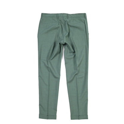 SALE｜GTA “BYRON” ウールヴァージンウール100% ワンタックスラックス / SLIM FIT グリーン 44 | GUARDAROBA MILANO OFFICIAL STORE