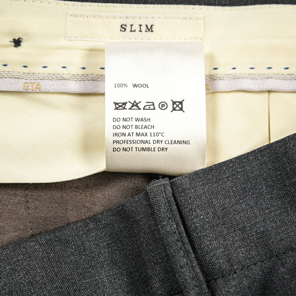 SALE｜GTA “BYRON C” ウール100% / SLIM FIT ダークグレー 54 | GUARDAROBA MILANO OFFICIAL STORE