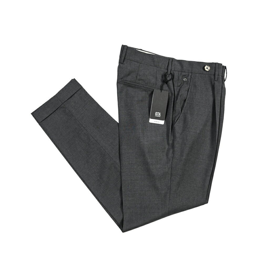 SALE｜GTA “BYRON C” ウール100% / SLIM FIT ダークグレー 54 | GUARDAROBA MILANO OFFICIAL STORE