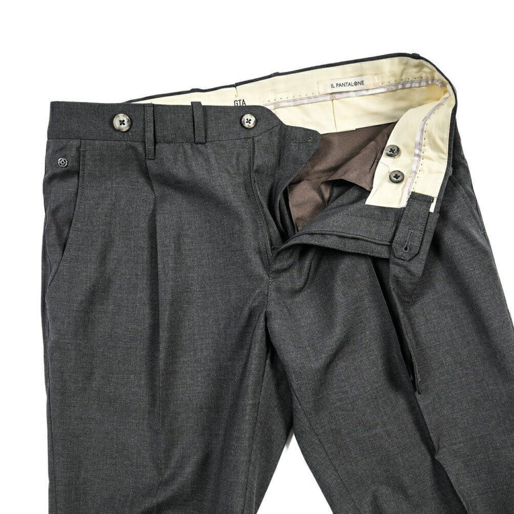 SALE｜GTA “BYRON C” ウール100% / SLIM FIT ダークグレー 54 | GUARDAROBA MILANO OFFICIAL STORE