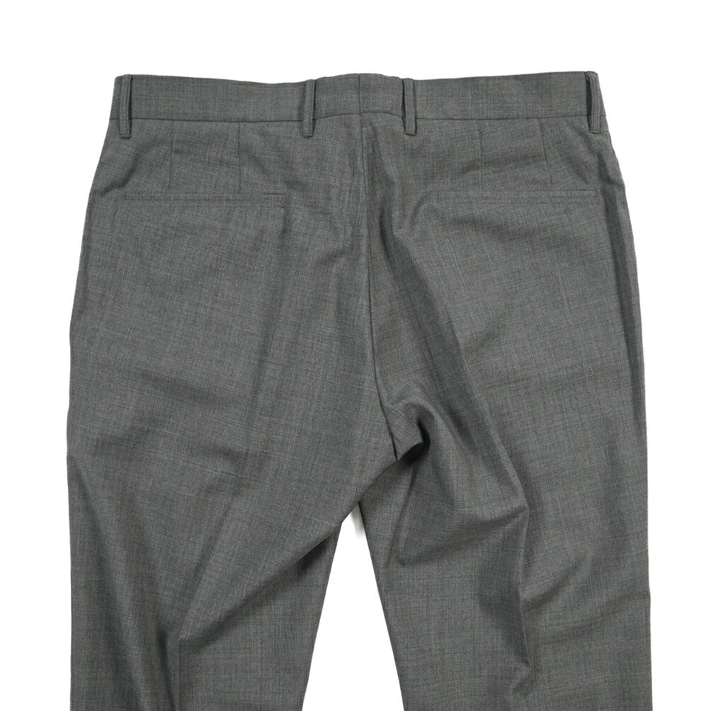SALE｜GTA “BYRON C” ウール100% ワンタックスラックス / SLIM FIT グレー 46 | GUARDAROBA MILANO OFFICIAL STORE