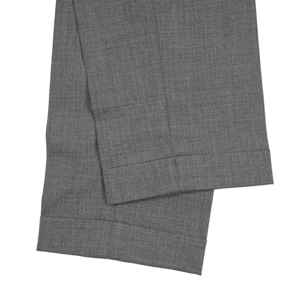 SALE｜GTA “BYRON C” ウール100% ワンタックスラックス / SLIM FIT グレー 46 | GUARDAROBA MILANO OFFICIAL STORE