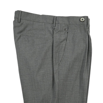 SALE｜GTA “BYRON C” ウール100% ワンタックスラックス / SLIM FIT グレー 46 | GUARDAROBA MILANO OFFICIAL STORE
