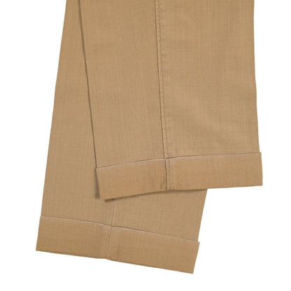 SALE｜GTA “BYRON CARGO DE” ヴァージンウール100% ワンタックカーゴパンツ / SLIM FIT ブラウン 48 | GUARDAROBA MILANO OFFICIAL STORE