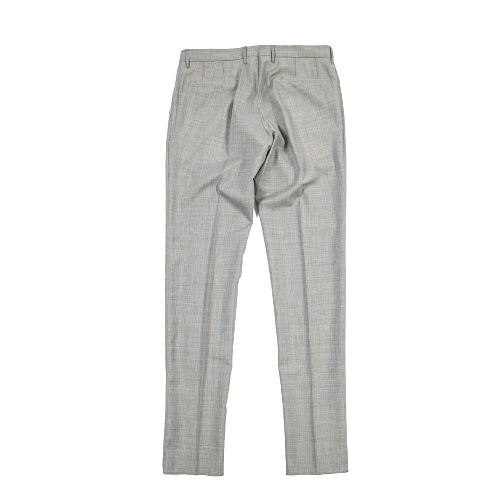 SALE｜GTA “BYRON L” ウール100% ワンタックスラックス / SLIM FIT グレー 52 | GUARDAROBA MILANO OFFICIAL STORE