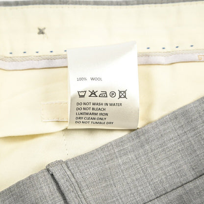 SALE｜GTA “BYRON L” ウール100% ワンタックスラックス / SLIM FIT グレー 52 | GUARDAROBA MILANO OFFICIAL STORE