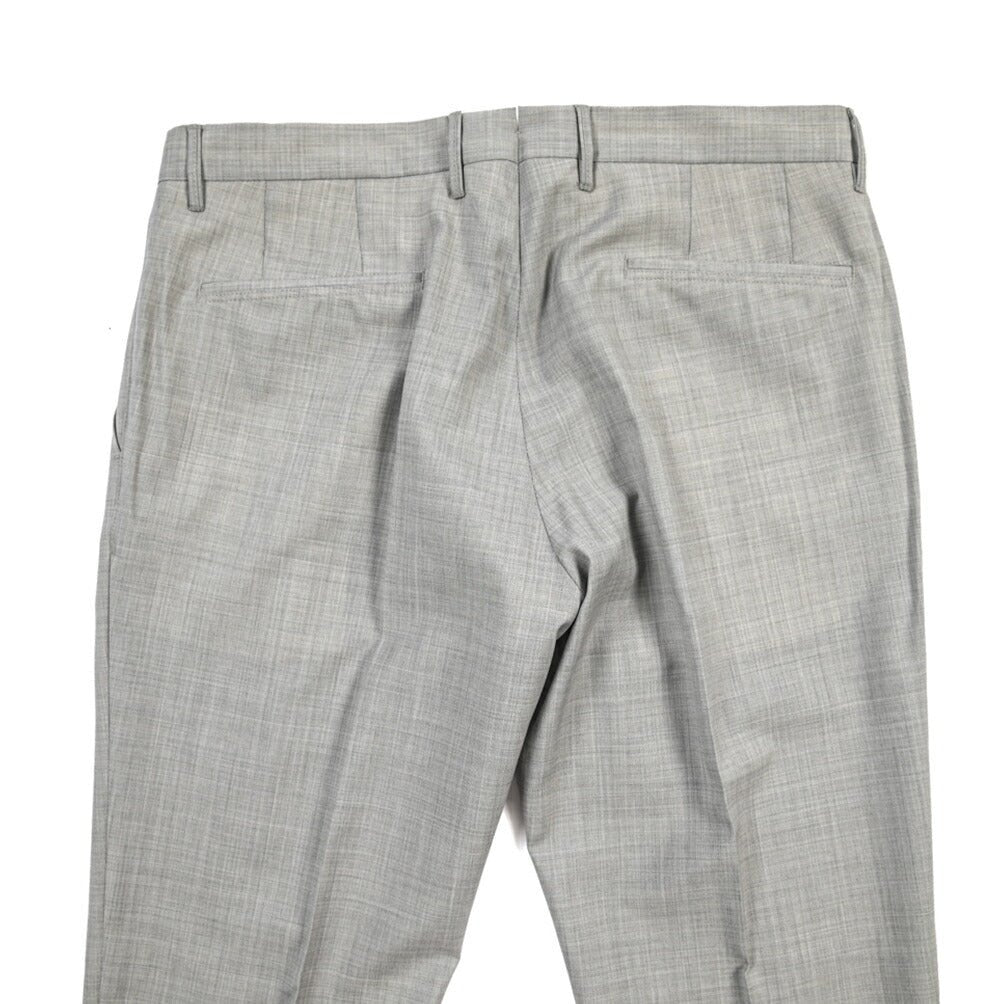 SALE｜GTA “BYRON L” ウール100% ワンタックスラックス / SLIM FIT グレー 52 | GUARDAROBA MILANO OFFICIAL STORE