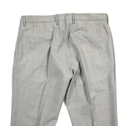 SALE｜GTA “BYRON L” ウール100% ワンタックスラックス / SLIM FIT グレー 52 | GUARDAROBA MILANO OFFICIAL STORE