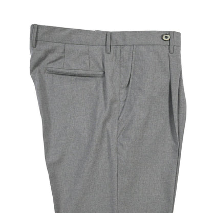 SALE｜GTA “BYRON L” ウール100% ワンタックスラックス / SLIM FIT グレー 52 | GUARDAROBA MILANO OFFICIAL STORE