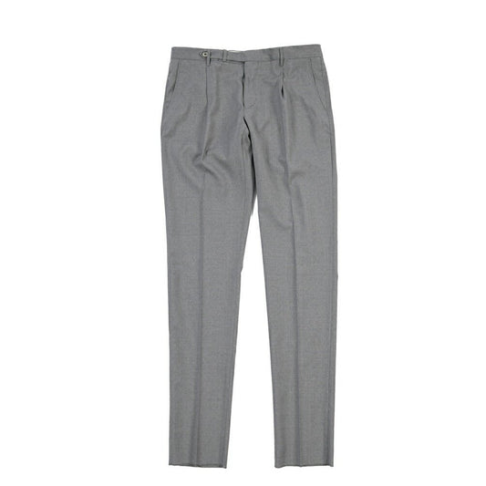SALE｜GTA “BYRON L” ウール100% ワンタックスラックス / SLIM FIT グレー 52 | GUARDAROBA MILANO OFFICIAL STORE