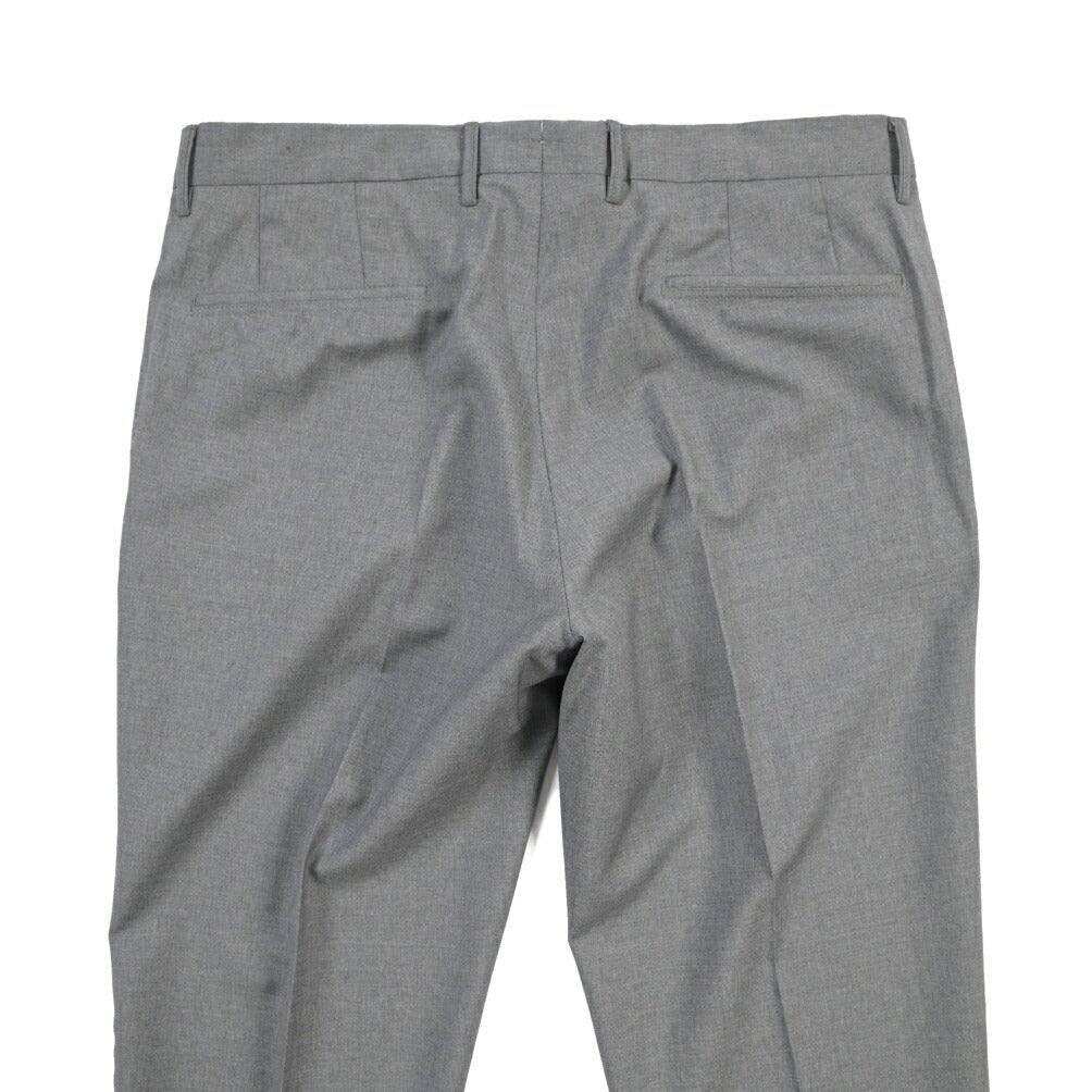 SALE｜GTA “BYRON L” ウール100% ワンタックスラックス / SLIM FIT グレー 52 | GUARDAROBA MILANO OFFICIAL STORE