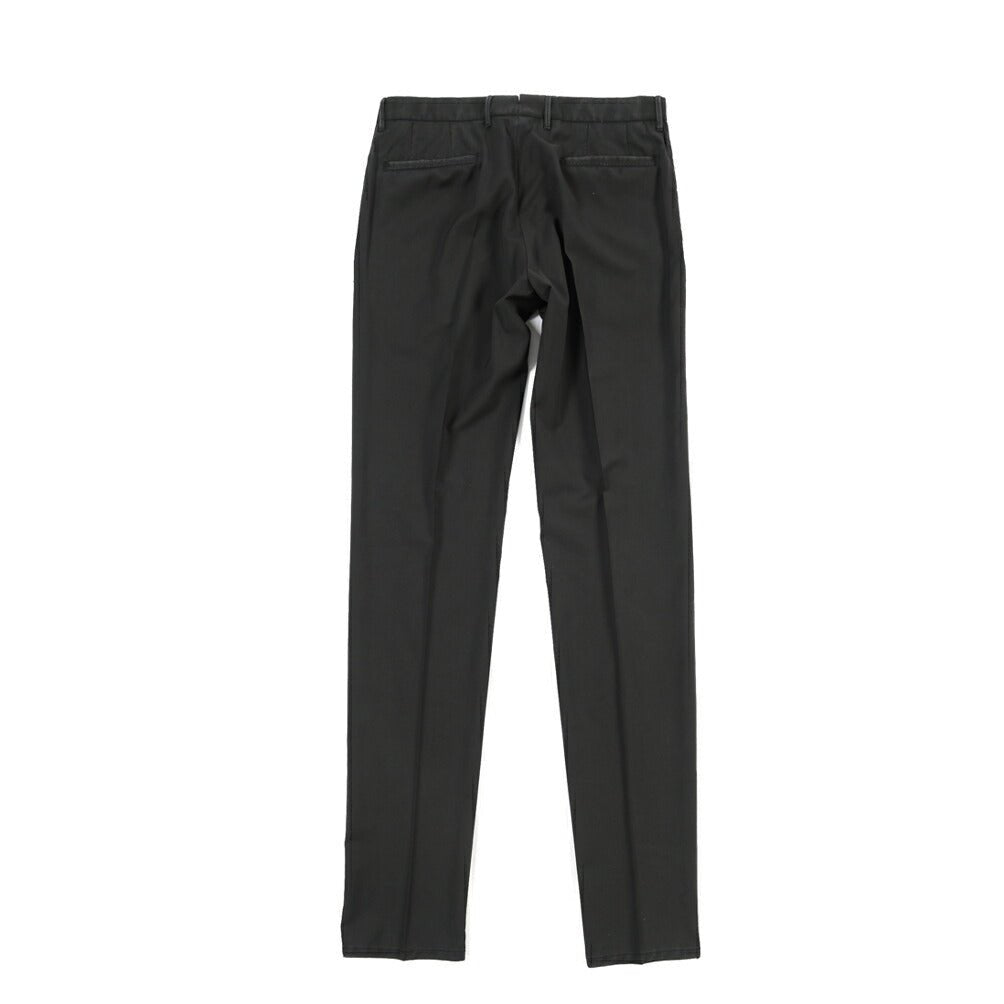 SALE｜GTA “BYRON L” ヴァージンウール100% ワンタックスラックス / SLIM FIT ブラック 48 | GUARDAROBA MILANO OFFICIAL STORE