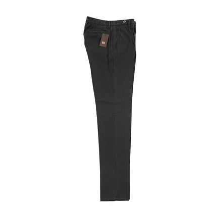 SALE｜GTA “BYRON L” ヴァージンウール100% ワンタックスラックス / SLIM FIT ブラック 48 | GUARDAROBA MILANO OFFICIAL STORE