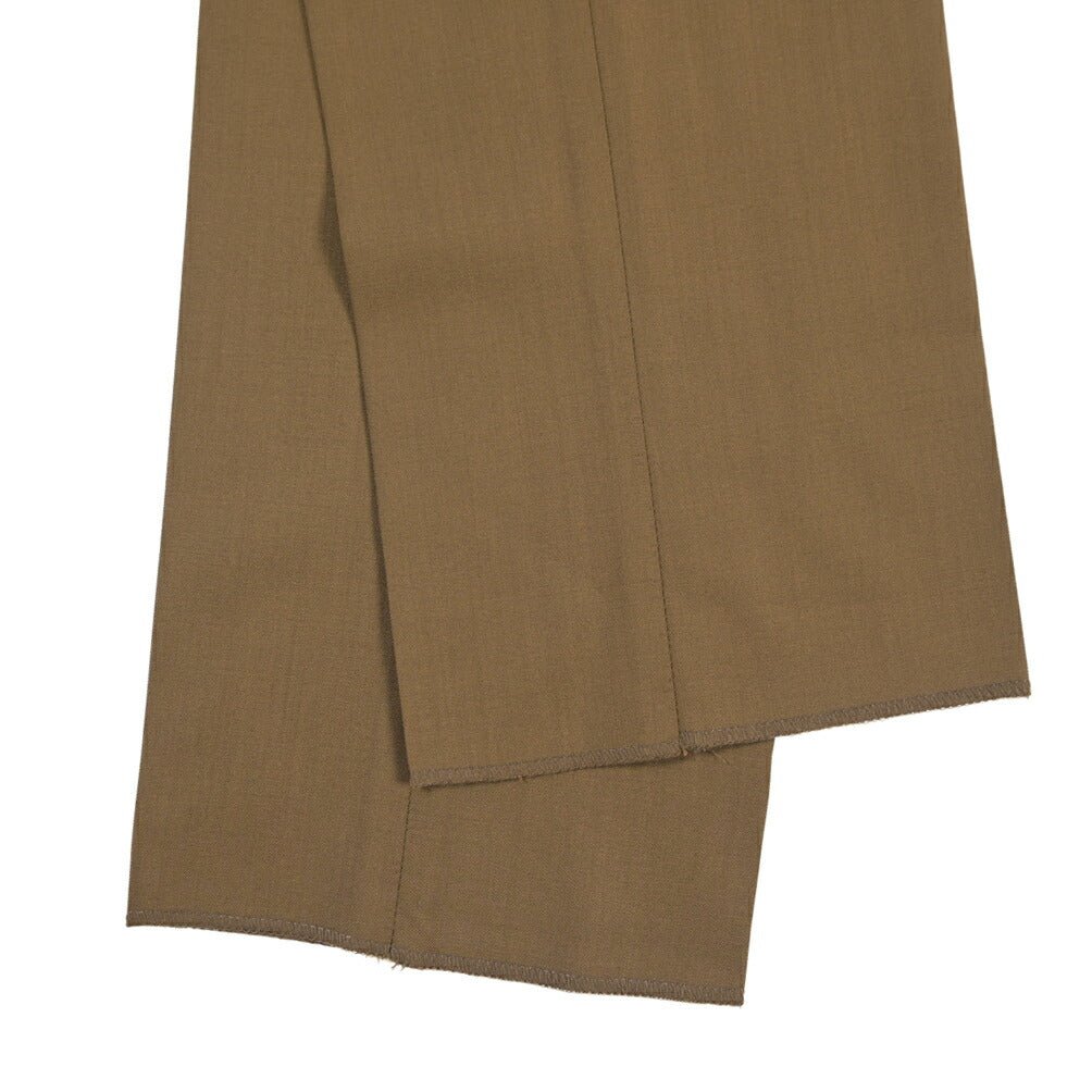 SALE｜GTA “BYRON L” ヴァージンウール100% ワンタックスラックス / SLIM FIT ブラウン 46 | GUARDAROBA MILANO OFFICIAL STORE