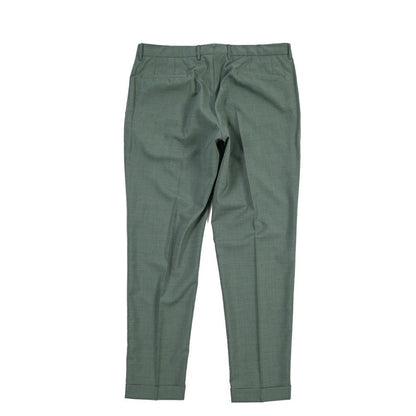 SALE｜GTA “BYRON” ポリエステル混ウール ワンタックスラックス / SLIM FIT グリーン 54 | GUARDAROBA MILANO OFFICIAL STORE