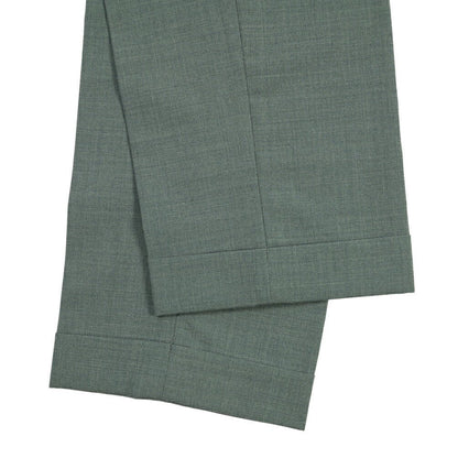 SALE｜GTA “BYRON” ポリエステル混ウール ワンタックスラックス / SLIM FIT グリーン 54 | GUARDAROBA MILANO OFFICIAL STORE