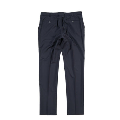 SALE｜GTA “FEDERICO SL” ヴァージンウール100% ウエストバンド付きノータックスラックス / SLIM FIT ネイビー 48 | GUARDAROBA MILANO OFFICIAL STORE