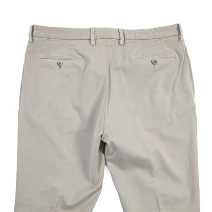 SALE｜GTA “GIORGIO TECH” コットンジャージー ノータックイージーパンツ / SLIM FIT グレージュ 52 | GUARDAROBA MILANO OFFICIAL STORE