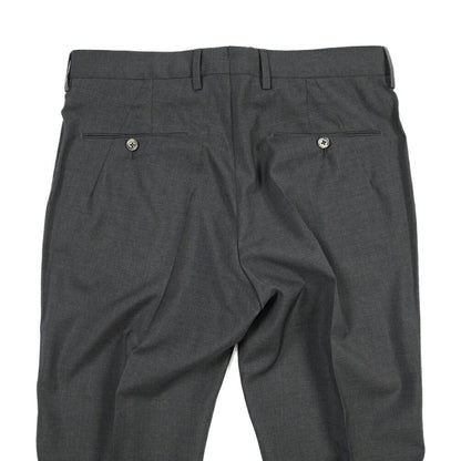 SALE｜GTA “HARRY” ウール100% ツータックスラックス / COMFORT FIT ダークグレー 48 | GUARDAROBA MILANO OFFICIAL STORE