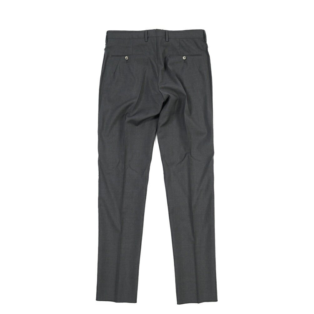 SALE｜GTA “HARRY” ウール100% ツータックスラックス / COMFORT FIT ダークグレー 48 | GUARDAROBA MILANO OFFICIAL STORE