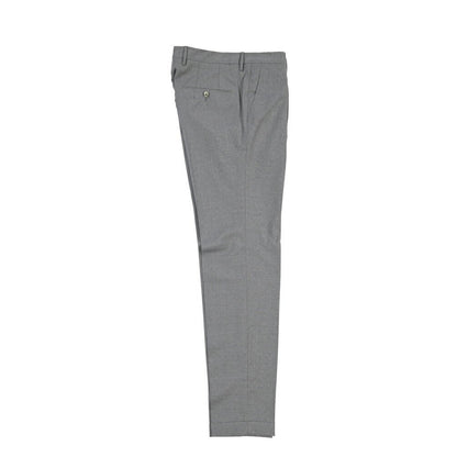 SALE｜GTA “HARRY” ウール100% ツータックスラックス / COMFORT FIT グレー 46 | GUARDAROBA MILANO OFFICIAL STORE
