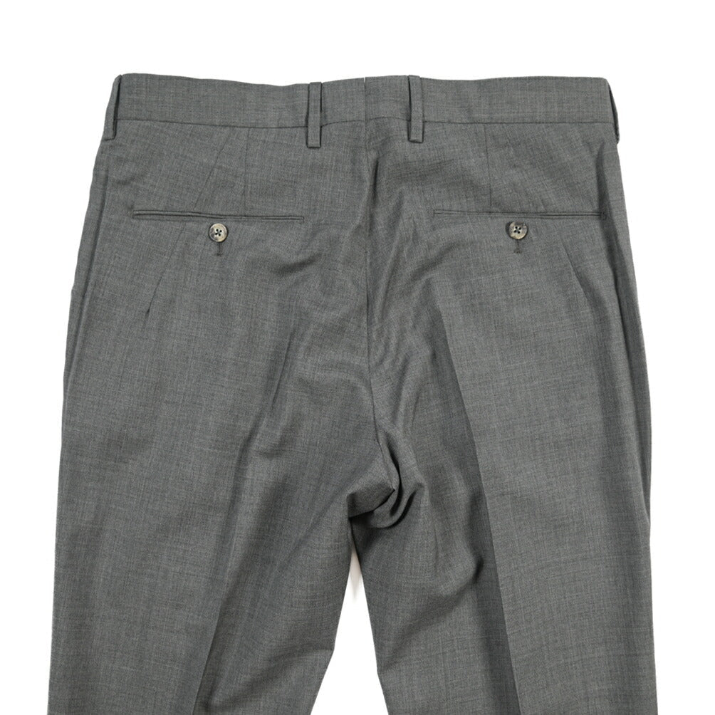 SALE｜GTA “HARRY” ウール100% ツータックスラックス / COMFORT FIT グレー 46 | GUARDAROBA MILANO OFFICIAL STORE
