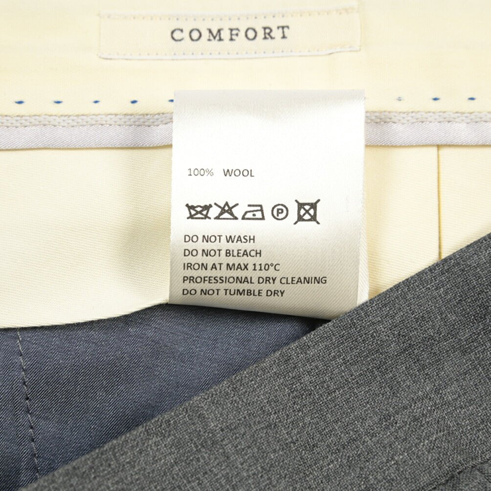 SALE｜GTA “HARRY” ウール100% ツータックスラックス / COMFORT FIT グレー 46 | GUARDAROBA MILANO OFFICIAL STORE