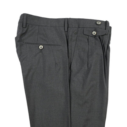 SALE｜GTA “HARRY” ウール100% ツータックスラックス / COMFORT FIT ダークグレー 48 | GUARDAROBA MILANO OFFICIAL STORE