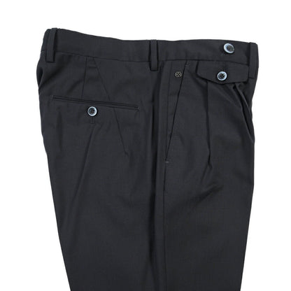 SALE｜GTA “HARRY” ウール100% ツータックスラックス / COMFORT FIT ネイビー 46 | GUARDAROBA MILANO OFFICIAL STORE