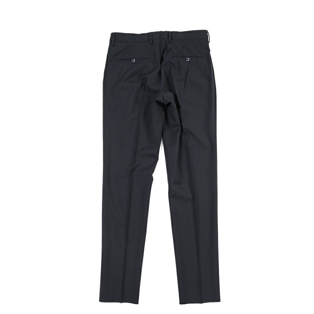 SALE｜GTA “HARRY” ウール100% ツータックスラックス / COMFORT FIT ネイビー 46 | GUARDAROBA MILANO OFFICIAL STORE