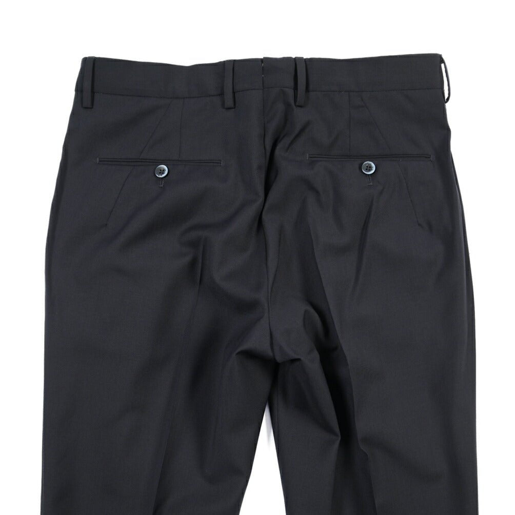 SALE｜GTA “HARRY” ウール100% ツータックスラックス / COMFORT FIT ネイビー 46 | GUARDAROBA MILANO OFFICIAL STORE