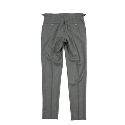 SALE｜GTA “HERRICK” ウール100% ツータックスラックス / COMFORT FIT グレー 46 | GUARDAROBA MILANO OFFICIAL STORE