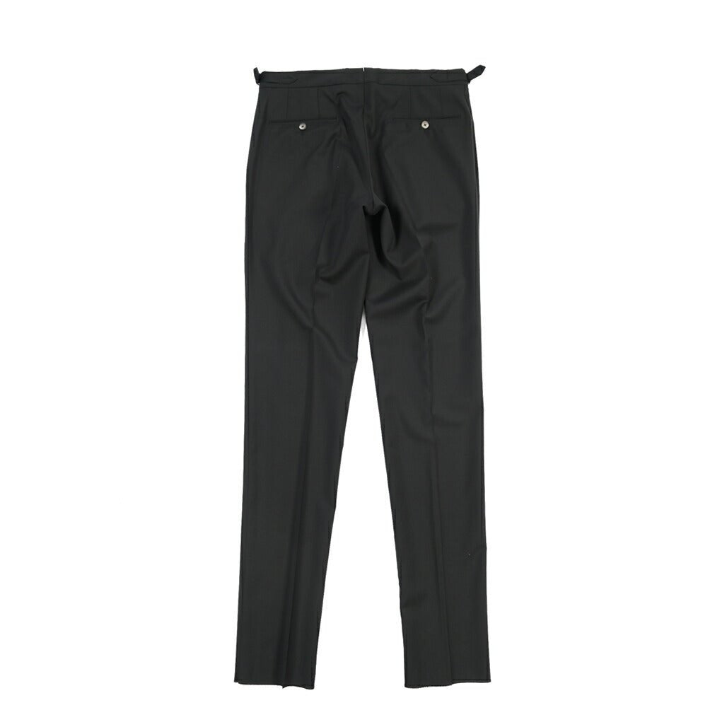 SALE｜GTA “HERRICK” ウール100% ツータックスラックス / COMFORT FIT ブラック 44 | GUARDAROBA MILANO OFFICIAL STORE