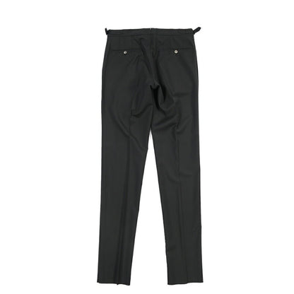 SALE｜GTA “HERRICK” ウール100% ツータックスラックス / COMFORT FIT ブラック 44 | GUARDAROBA MILANO OFFICIAL STORE