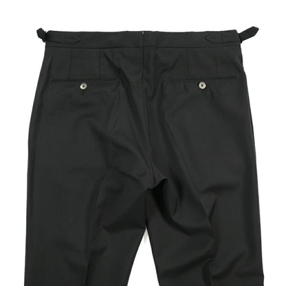 SALE｜GTA “HERRICK” ウール100% ツータックスラックス / COMFORT FIT ブラック 44 | GUARDAROBA MILANO OFFICIAL STORE